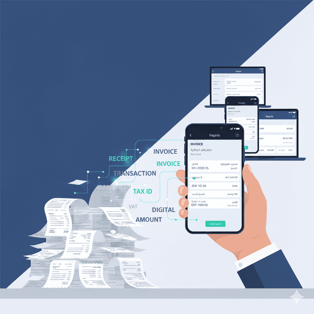 Bilingual receipt scanning with mobile OCR